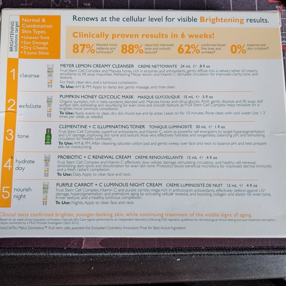 Fruit Stem Cell Brightening Kit - Picture 2 of 2